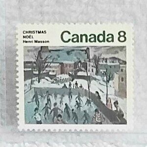 Uncirculated Canadian 1974 Christmas/Noel Henri Masson Stamp Canada 8!!